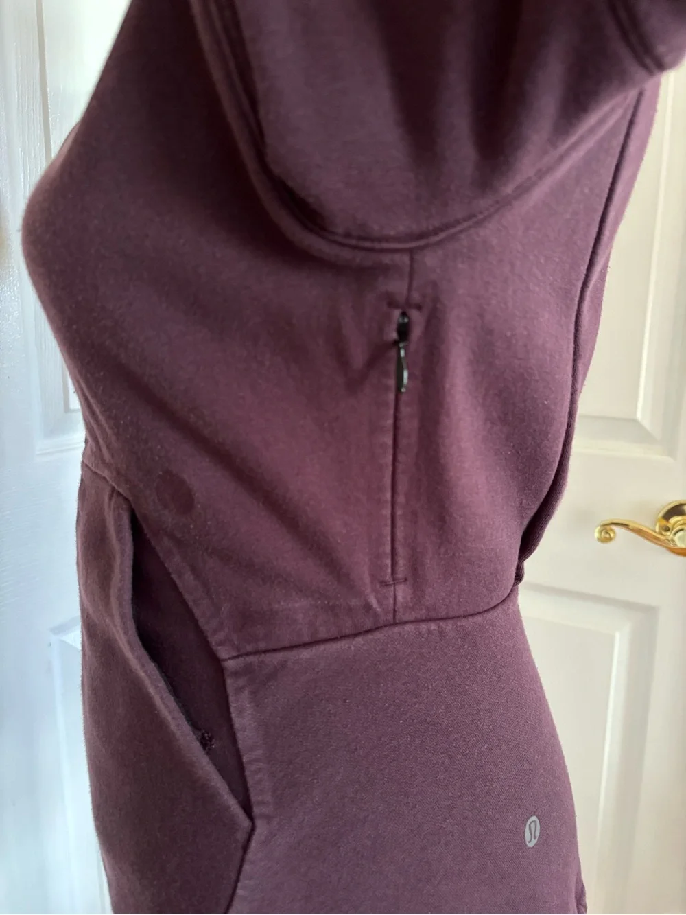 Lululemon &go Destination Hoodie Black Cherry size 4 - Picture 6 of 12